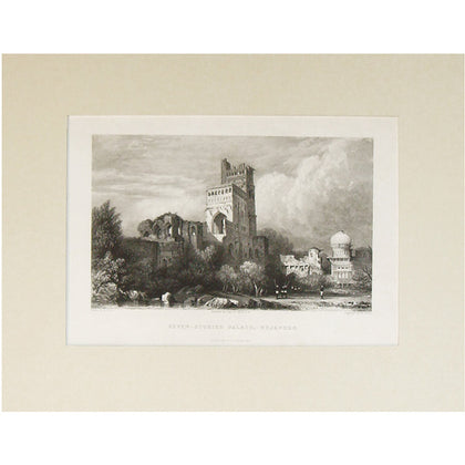Seven Storied Palace, Beejapore, 1832, , La Boutique - Artisera